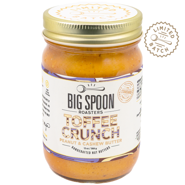 Toffee Crunch Peanut & Cashew Butter