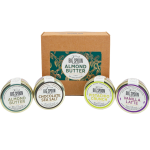 Mini 3oz Almond Butter Variety Pack - Almond Butter, Chocolate Sea Salt, Pistachio Crunch, Vanilla Latte
