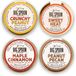 Mini 3oz Peanut Butter Variety Pack - Crunchy Peanut, Maple Cinnamon, Peanut Pecan, Sweet Heat